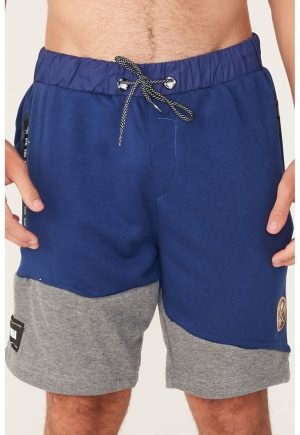 Bermuda NBA Moletom Denver Nuggets Azul Marinho