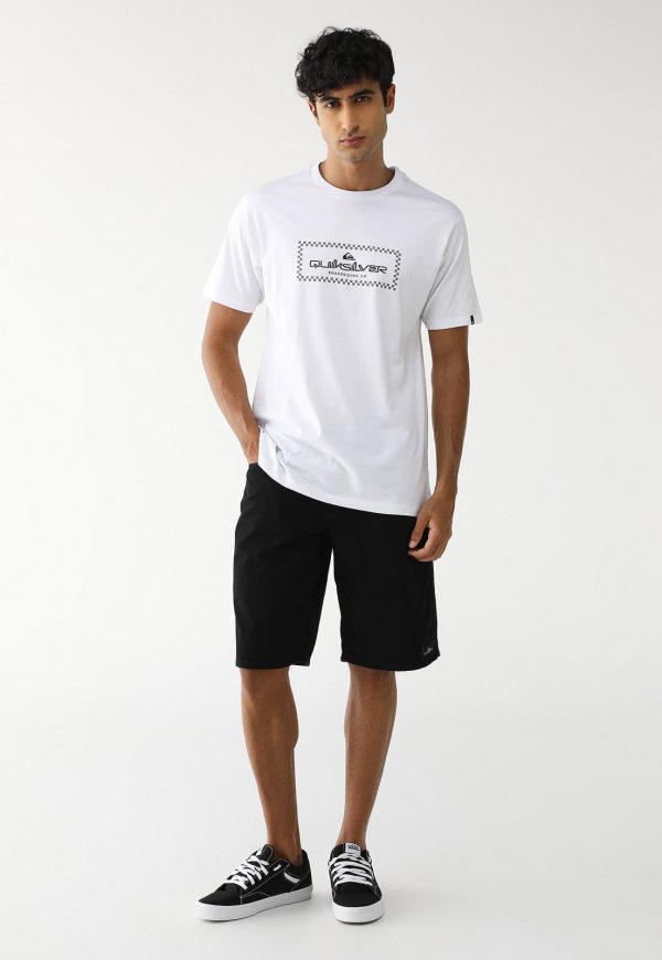 Bermuda Quiksilver Reta Skate Preta