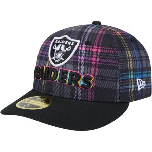 Boné New Era 59FIFTY Low Profile Las Vegas Raiders NFL Crucial Catch 2024