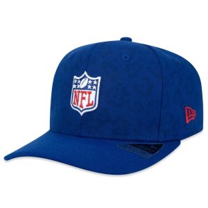 Boné New Era 9fifty Stretch Sn NFL Aba Reta Snapback Marinho