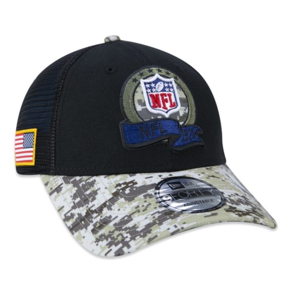 Boné New Era 9forty Trucker Sn NFL Aba Curva Snapback Preto