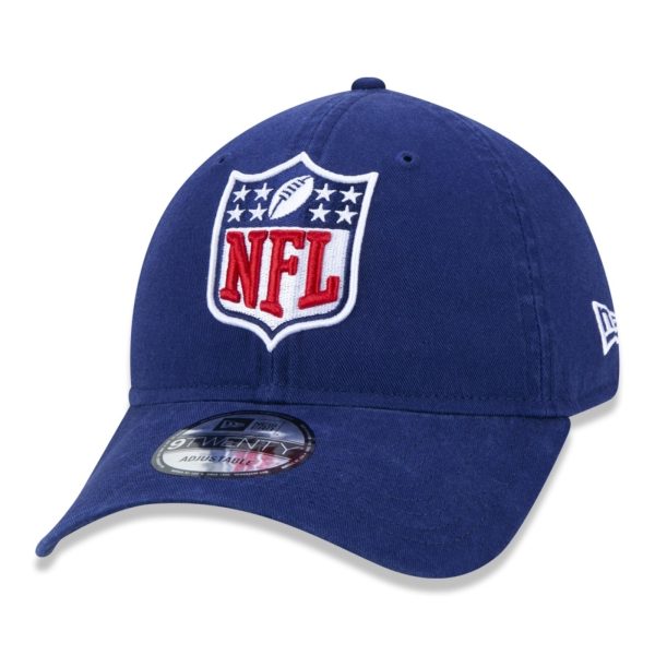 Boné New Era 9twenty Strapback NFL Aba Curva Strapback Azul