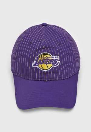 Boné New Era Aba Curva Nba Loslak Roxo