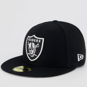 Boné New Era NFL Las Vegas Raiders 5950 Preto