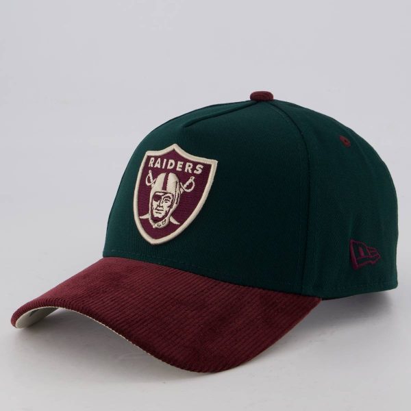 Boné New Era NFL Las Vegas Raiders Card 940 Verde
