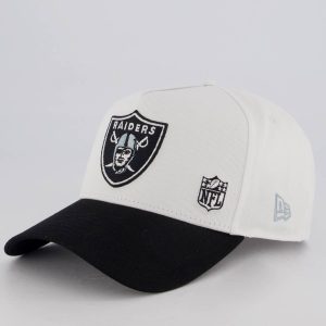 Boné New Era NFL Las Vegas Raiders Style 940 Branco