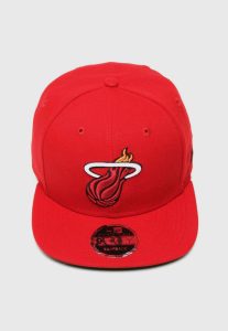 Boné New Era Snapback 950 Miami Heat NBA Vermelho