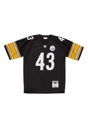 Camisa Mitchell & Ness NFL Legacy Jersey Pittsburgh Steelers 2005 Troy Polamalu Preta