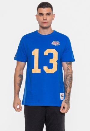Camiseta Mitchell & Ness NFL Los Angeles Rams Kurt Warner Azul