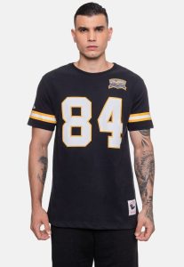 Camiseta Mitchell & Ness NFL Minnesota Vikings Randy Moss Preta