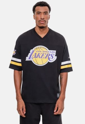 Camiseta NBA Oversize Especial Los Angeles Lakers Preta