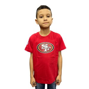 Camiseta Nfl Juvenil San Francisco 49ers Vermelho