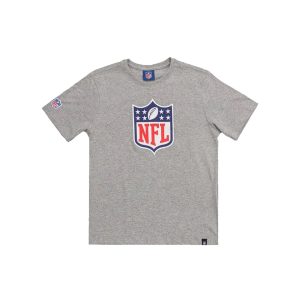 Camiseta Nfl Juvenil Shield Cinza