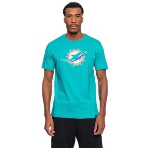 Camiseta Nfl Masculina Miami Dolphins Logo Verde