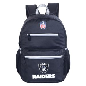 Mochila Esportiva Nfl Masculina Raiders 20 Litros Preto