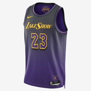 Regata Nike NBA Los Angeles Lakers City Edition 2024/25 Masculina