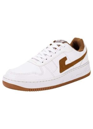 Tênis Masculino Skate Veloce V704 - Branco/Bege