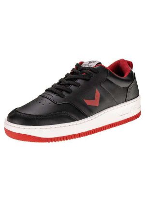 Tênis Masculino Skate Veloce V705 - Preto/Vermelho