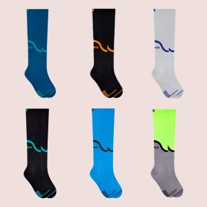 3 Meias 3/4 Compressão Masculina Fitness Corrida Selene Sortido