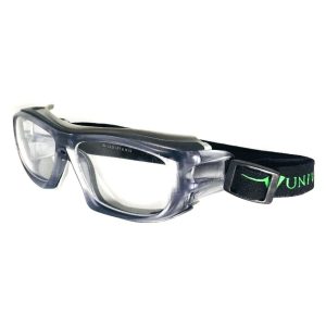 Armação Óculos Proteção Esportivo Para Lentes De Grau Univet 5X9e Ciclismo Corrida Futebol Paraquedismo Aventuras
