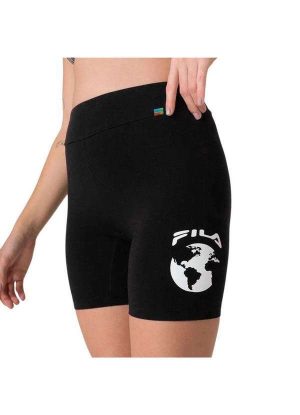 Bermuda Fila Biker Change The Future Feminina Preto