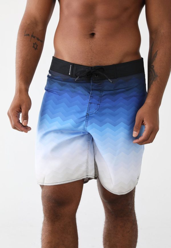 Bermuda Osklen Reta Surf Litoral Azul-Marinho