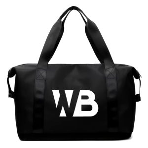 Bolsa Academia Corrida Mala Espaçosa Leve Alça Multifuncional - Preto