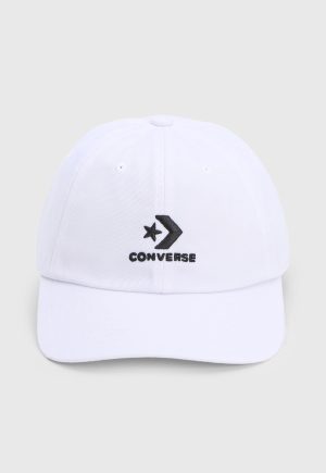 Boné Converse Aba Curva Lock Up Baseball Branco