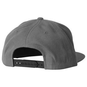 Boné Quiksilver Aba Curva Washing Baseball Cinza Escuro