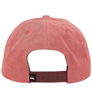 Boné Quiksilver Aba Curva Washing Baseball Rosa