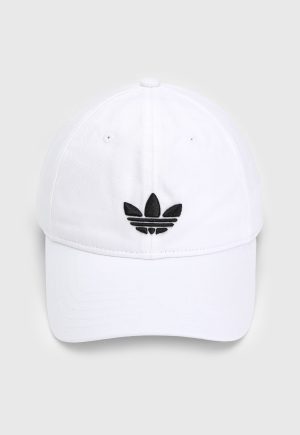 Boné Unissex Aba Curva Baseball Class Trefoil Branco