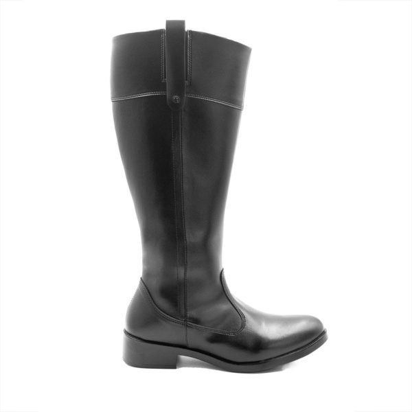 Bota Biker Zatta Feminina Cano Alto Cinthia Preta