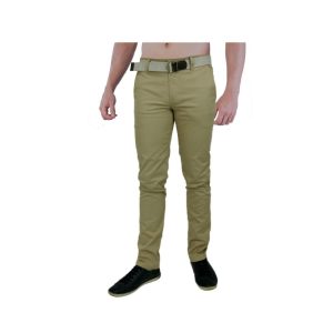 Calça Esporte Fino Ikaris Amil Brim Com Elastano Muito Top Bege 1788