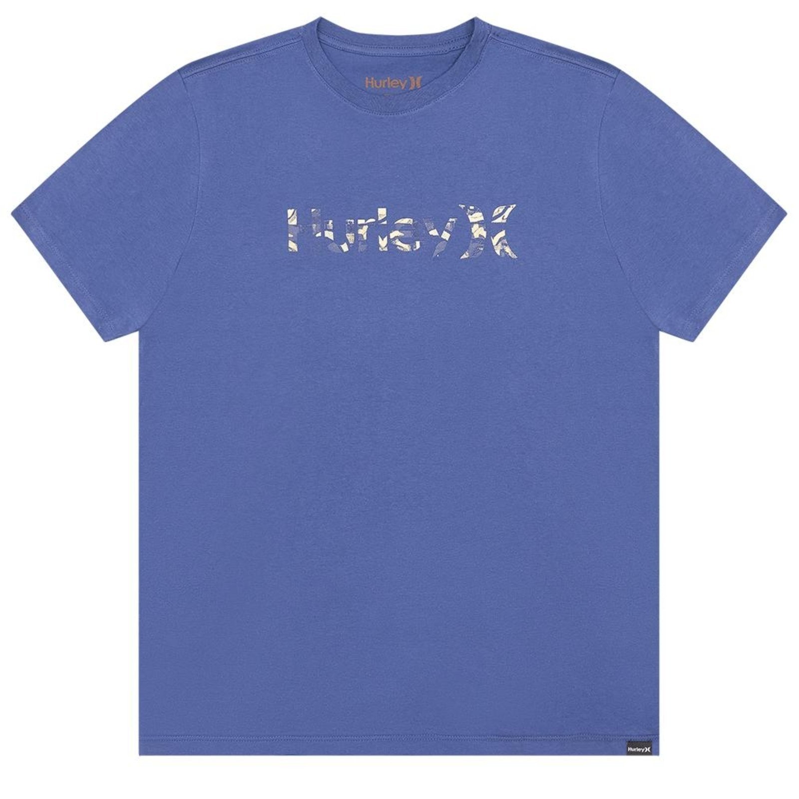 Camiseta Hurley O&O Surf Noise Over WT25 Masculina Marinho