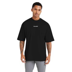 Camiseta Oversized Streetwear de Algodão Masculina Ideal para Academia e Esportes Dinheiro