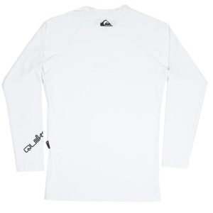 Camiseta Quiksilver Surf Manga Longa All Times SM24 Branco