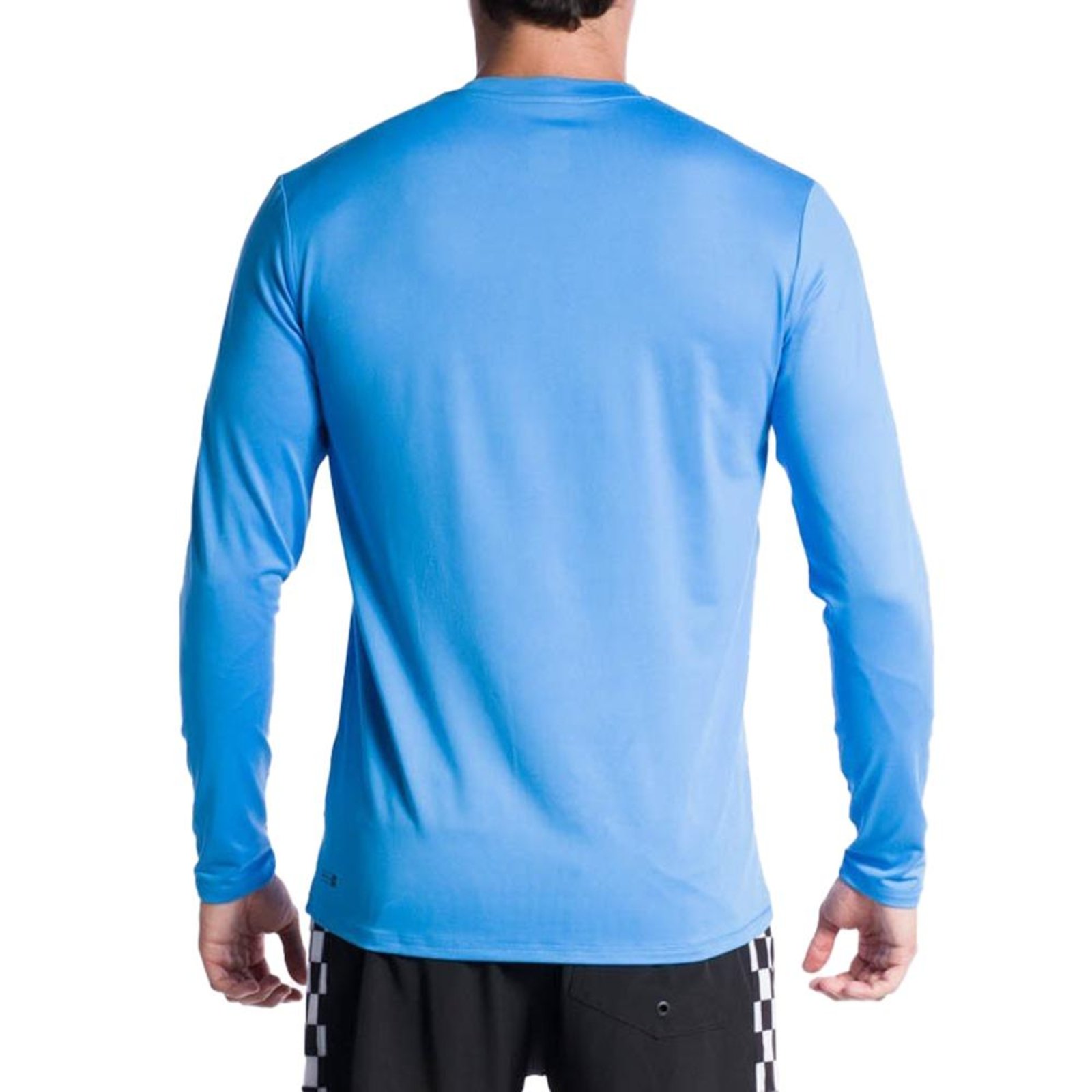 Camiseta Quiksilver Surf Solid Streak LS SM24 Azure Blue