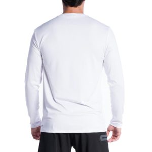 Camiseta Quiksilver Surf Solid Streak LS SM24 White