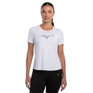 Camiseta de Corrida Feminina Mizuno Focus Stamp
