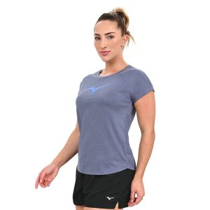 Camiseta de Corrida Feminina Mizuno Spark Big Logo