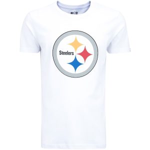Camiseta do Pittsburgh Steelers New Era NFL Masculina Basic Time
