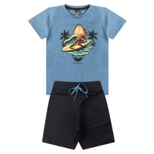 Infantil - Conjunto Menino Verão Surf Kangulu