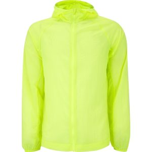 Jaqueta Corta-Vento Masculina Oxer com Capuz Packable Tecido Plano Corrida