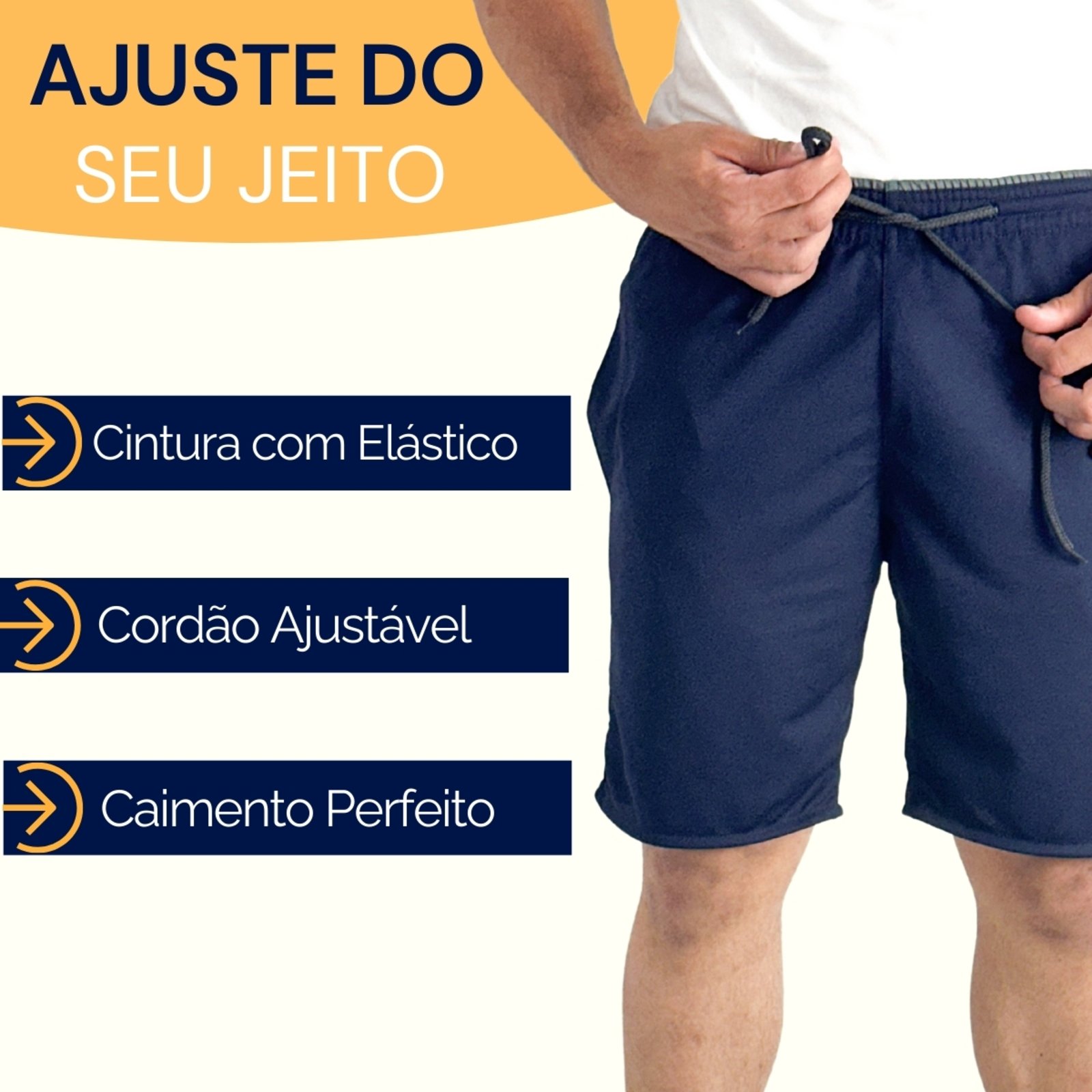 KIT 2 Bermuda Short Masculino Dry Fit KS Treino Academia Corrida