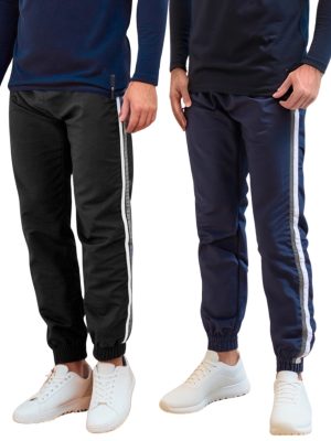KIT 2 Calça Frents Masculina Jogger Tactel Esporte Treino Confortavél
