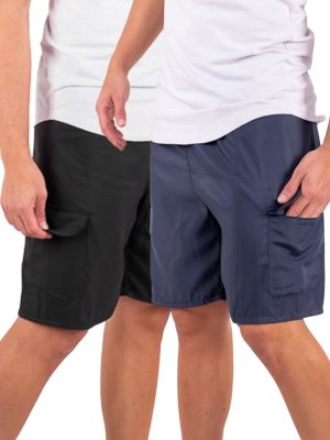 Kit 2 Bermuda Academia Short Cargo Masculino Treino Corrida