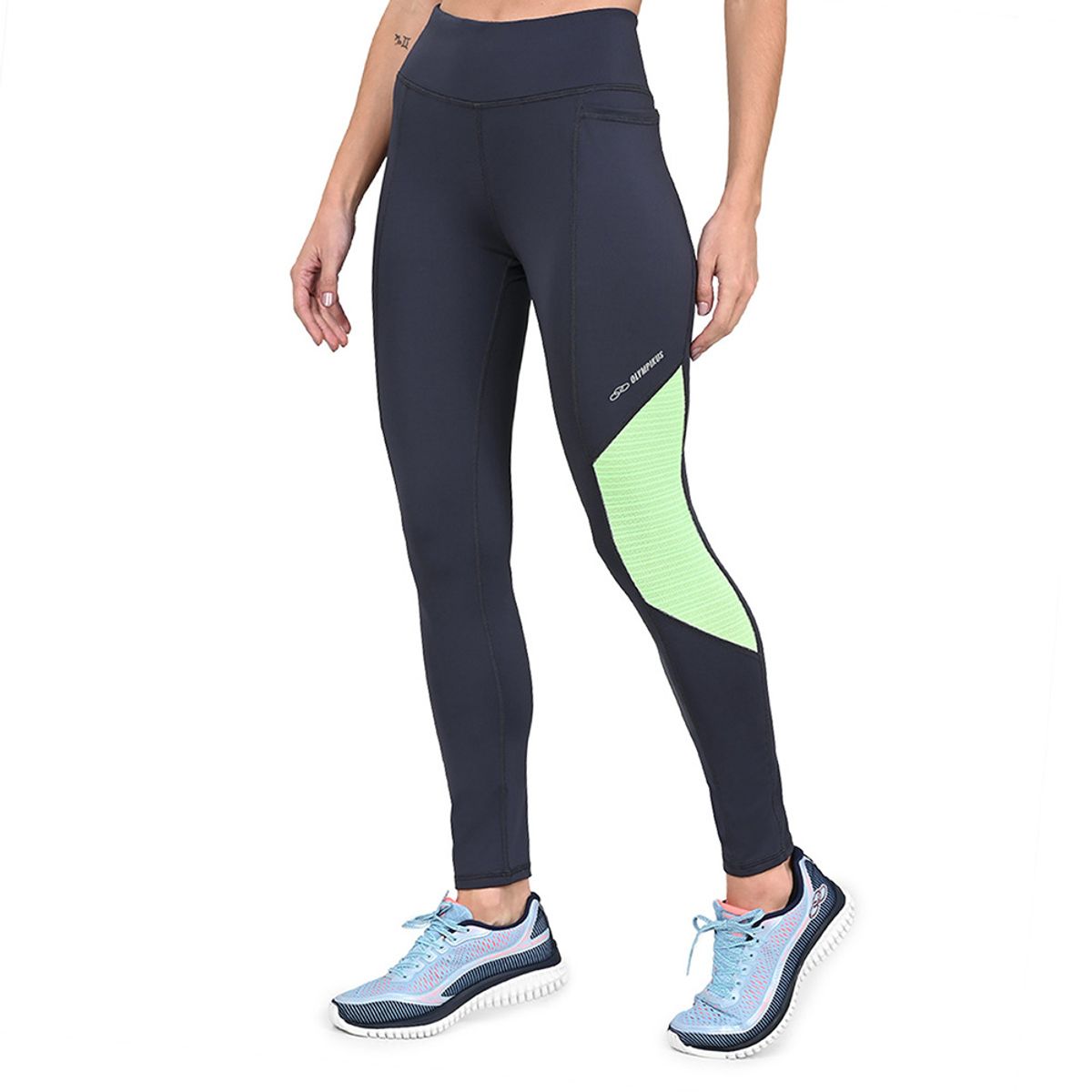 Legging de Corrida Feminina Olympikus GG Azul