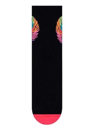 Meia Corrida Selene 4965-001 500-Preto-Ultra-Red