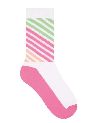 Meia Corrida Selene 4965-001 501-Branco