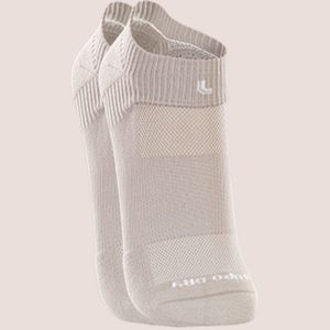 Meia Lupo Academia Corrida Cano Curto Baixo Poliamida Cinza